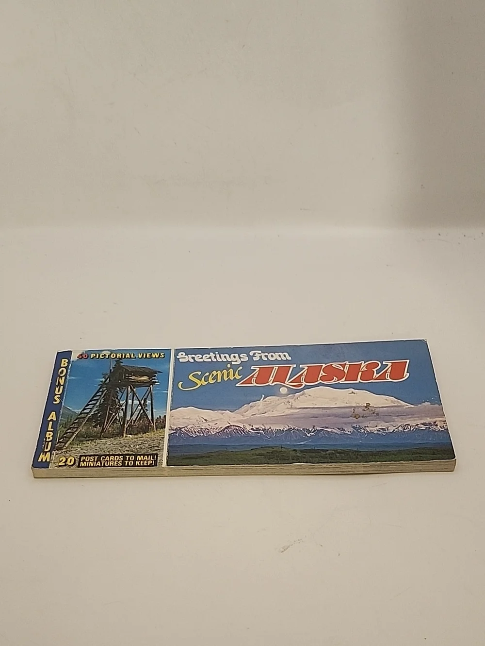 Vintage 20 Greetings From Alaska Postcard Set